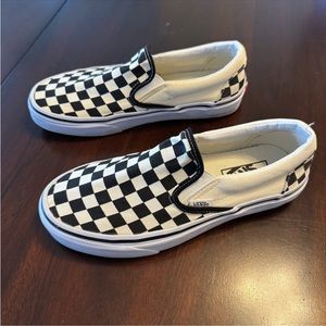 Vans Checkered Slip Ons